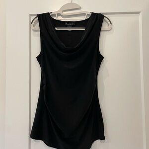 White House Black Market Elegant Black Tank Top - Small